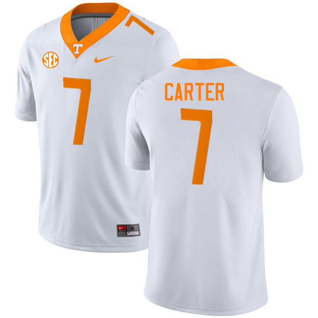 Arion Carter Tennessee Jersey,Tennessee Volunteers #7 Arion Carter College Jersey,Uniforms-White